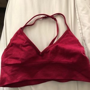 Seemless Red Lululemon Bra ♥️